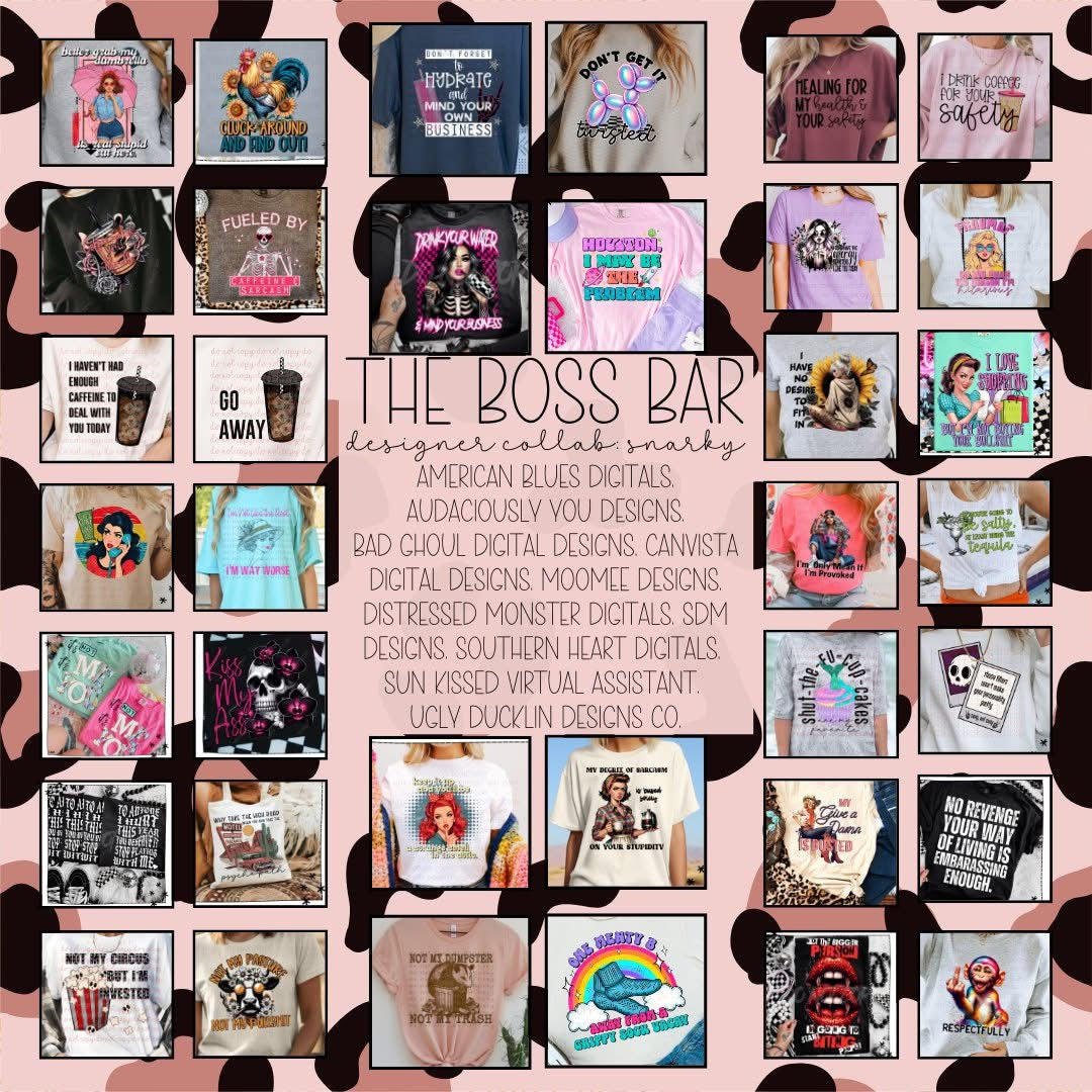 Boss Bar Collab-Snarky