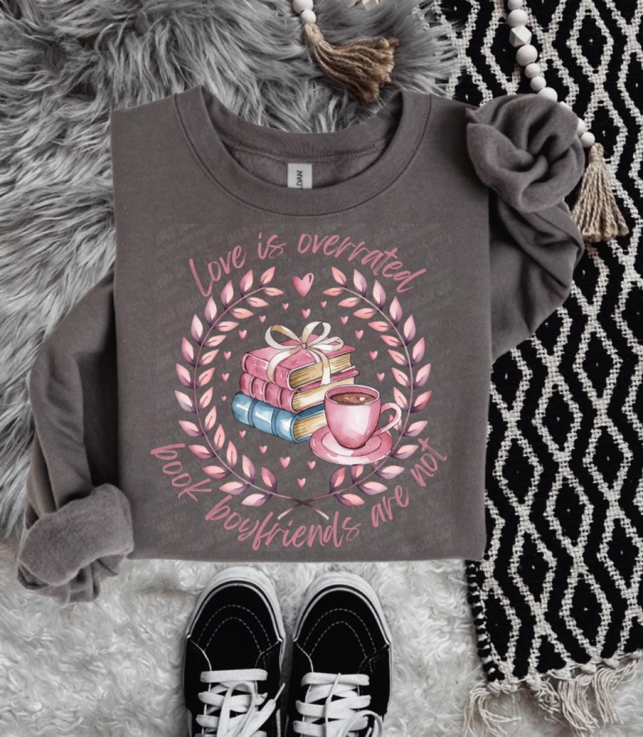 Bookish PNG Valentines Digital Download Love Sublimation