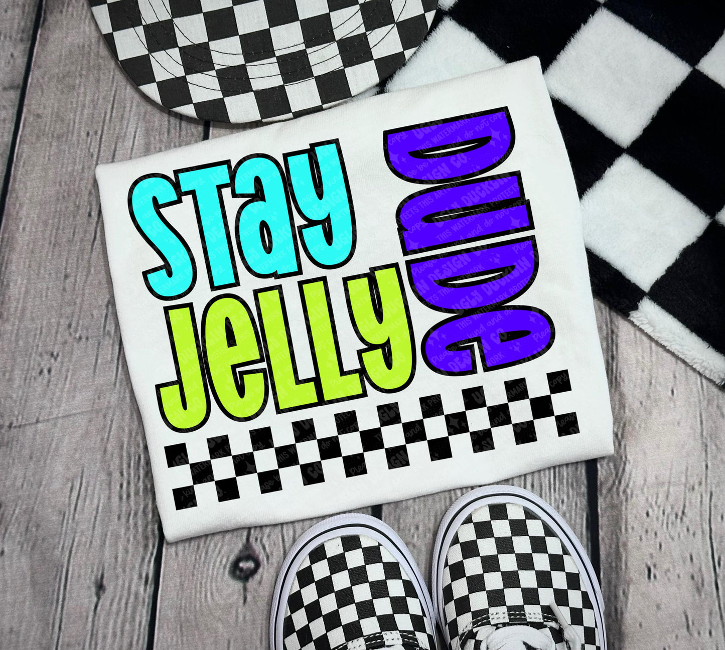 Stay Jelly Dude PNG Summer Digital Download Boys Sublimation
