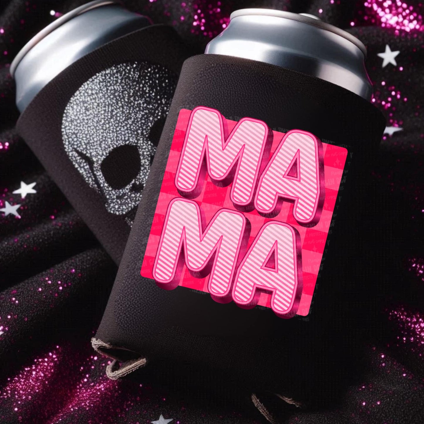 Mama PNG Hot Pink Digital Download Summer Sublimation Mothers Day Design