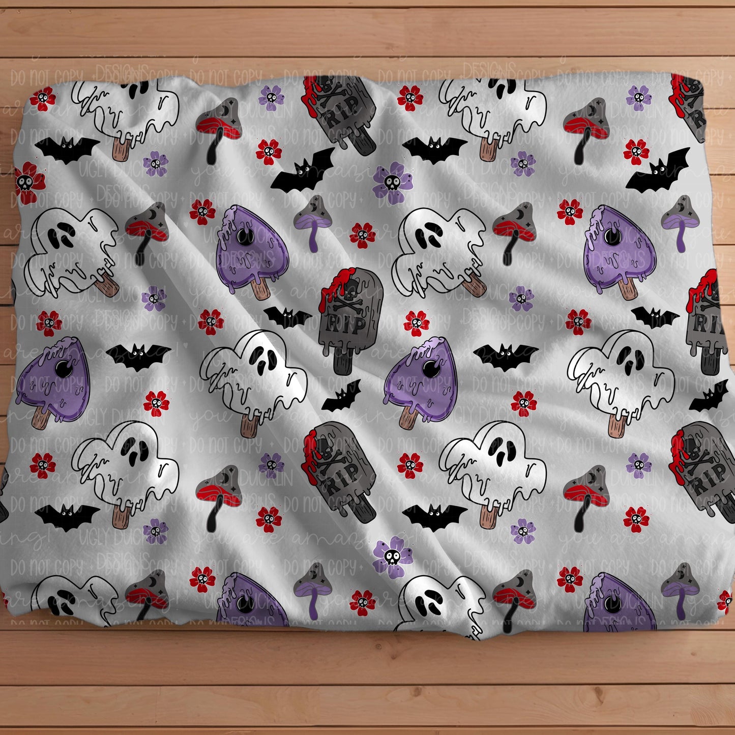 Spooky Seamless Halloween Digital Download