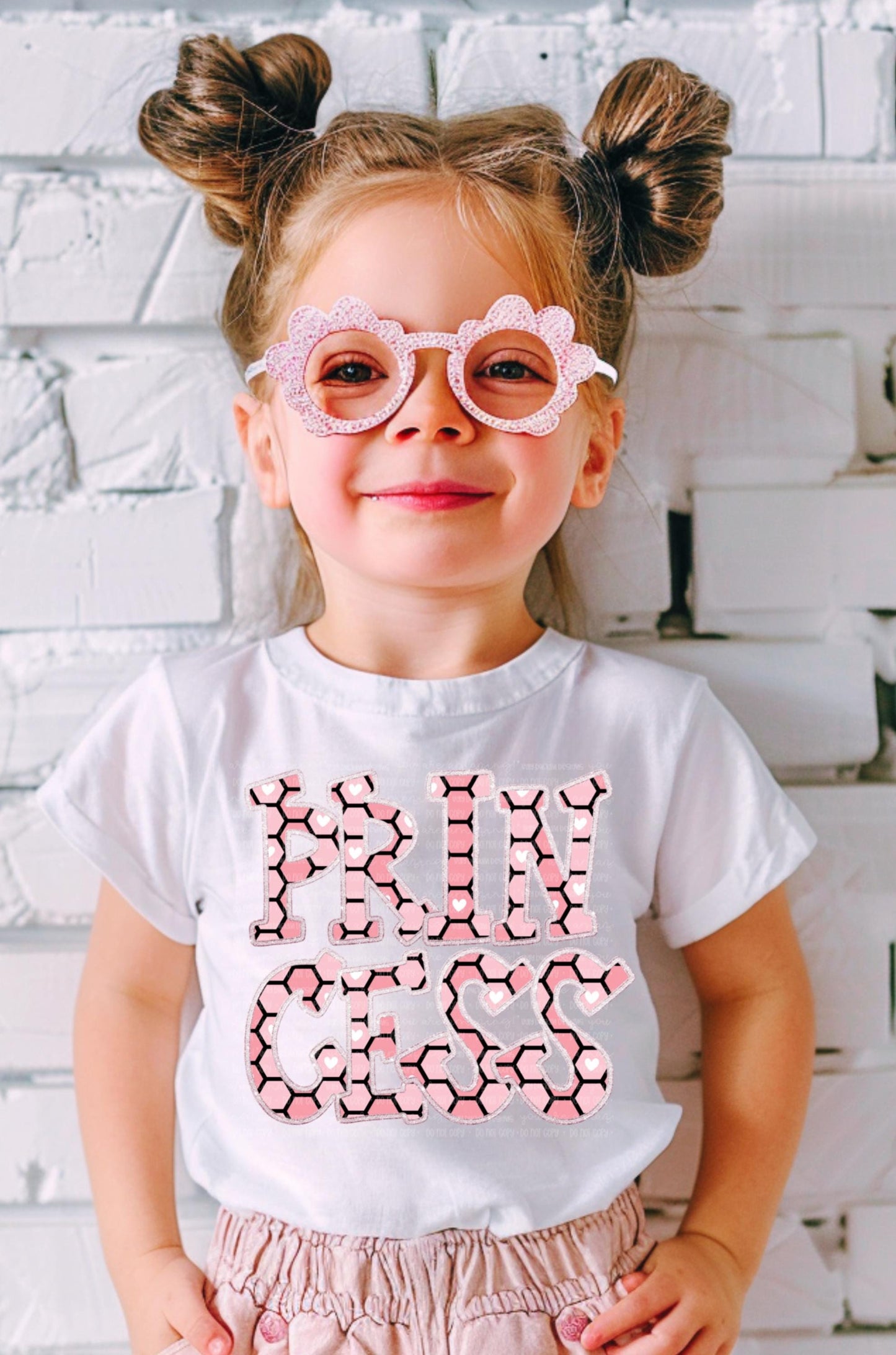 Princess PNG Faux Embroidery Digital Download Boho Sublimation
