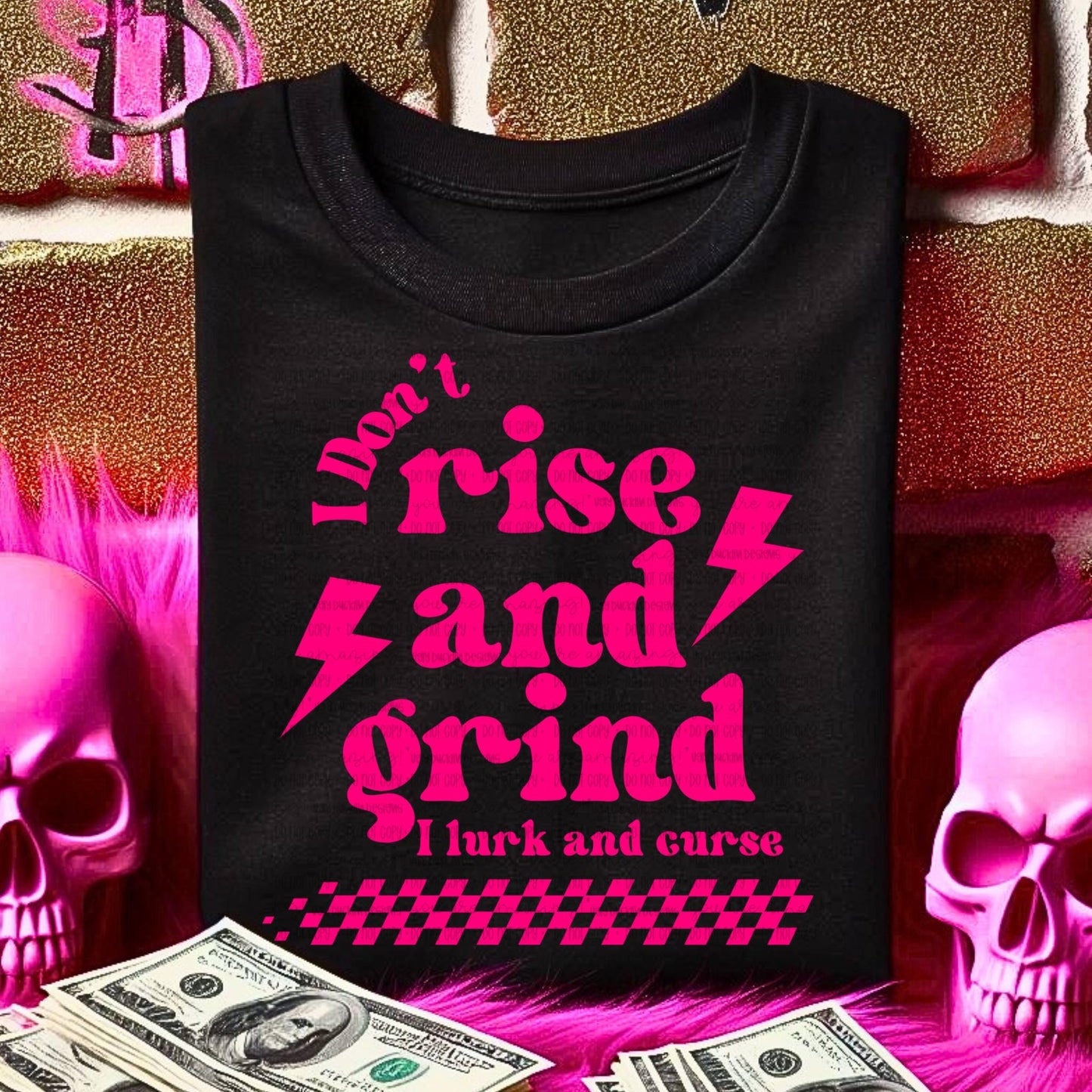 Lurk and Curse PNG Snarky Digital Download Funny Sublimation
