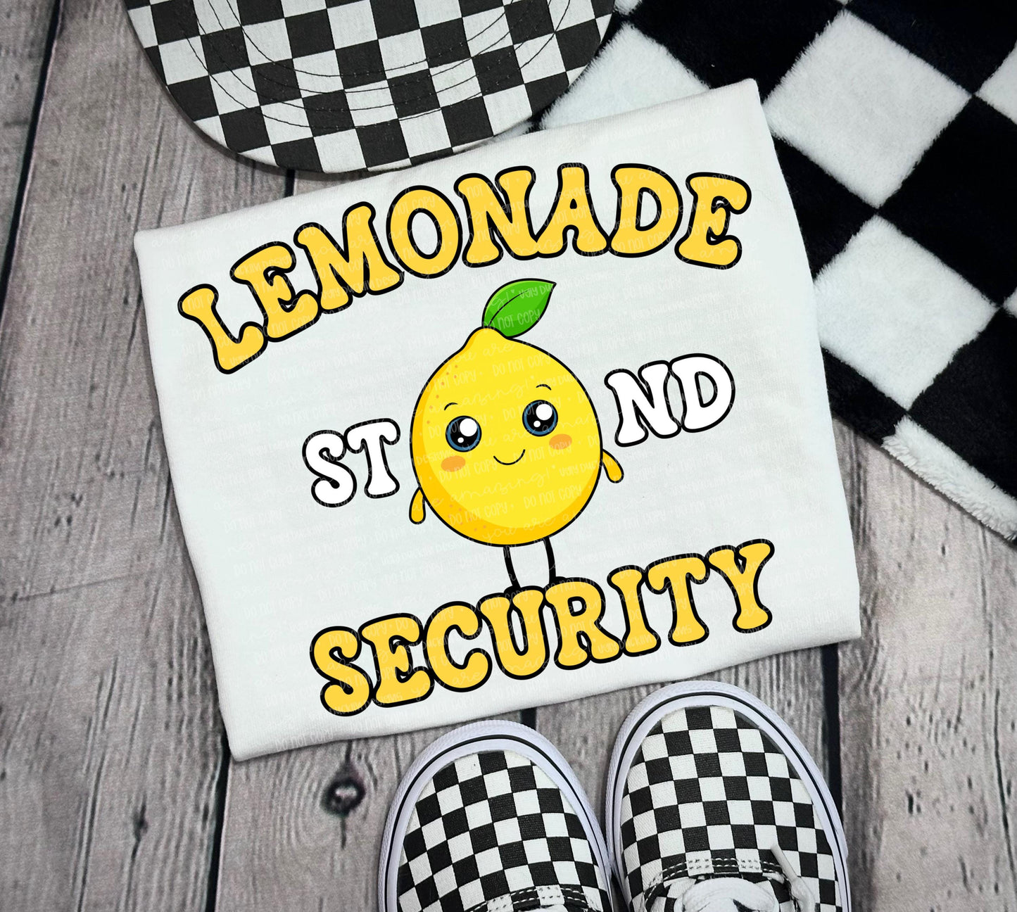 Lemonade Stand Security PNG CEO Digital Design Founder Sublimation Design