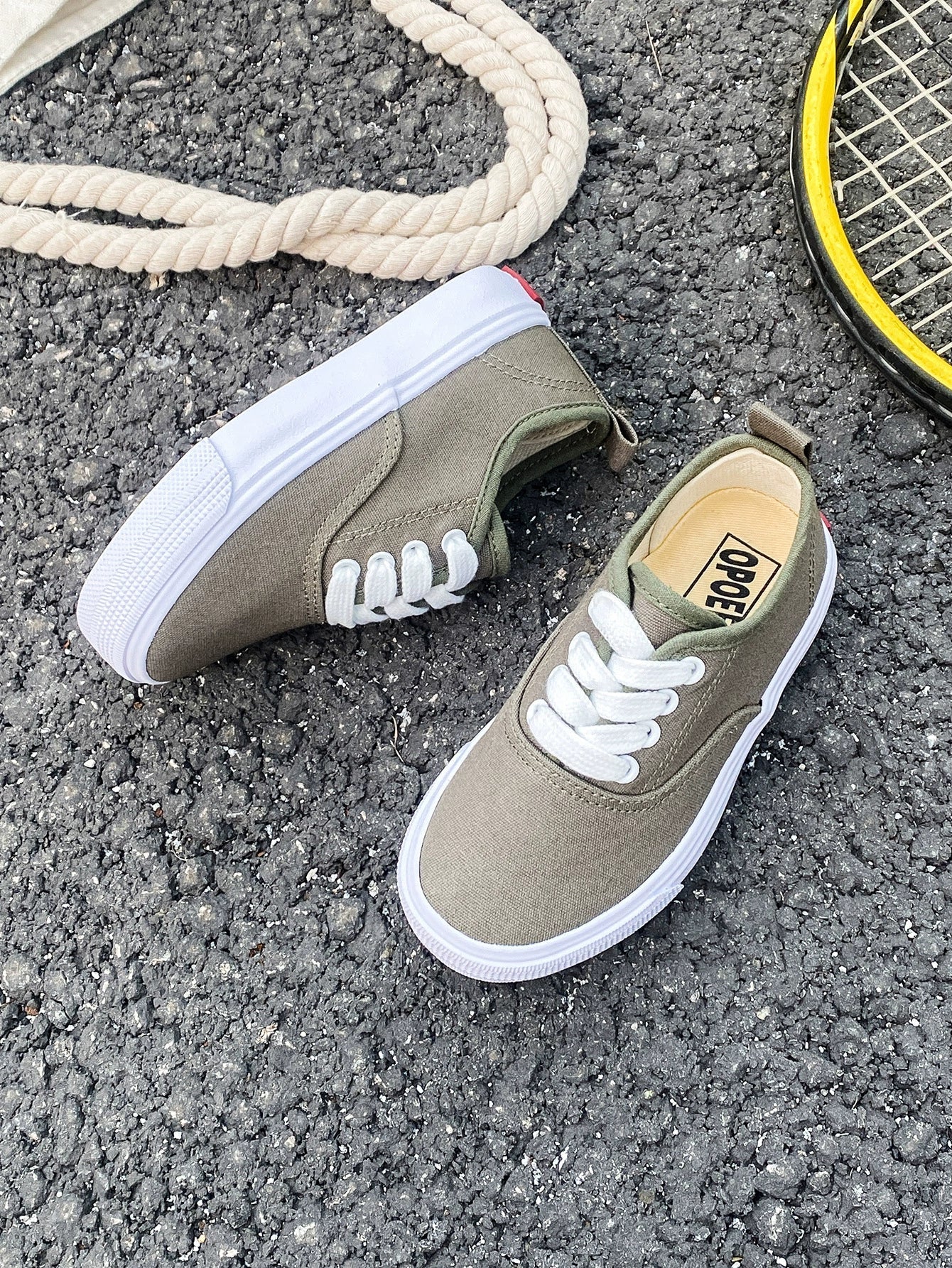 PREORDER: Kid's Canvas Lace-up Shoes  RERUN 7.20.26 osym