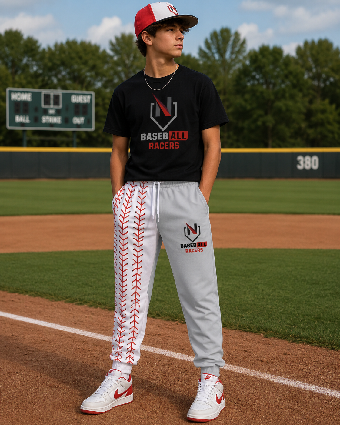 PREORDER: Custom Split Side Joggers 7.6.26 OSYM
