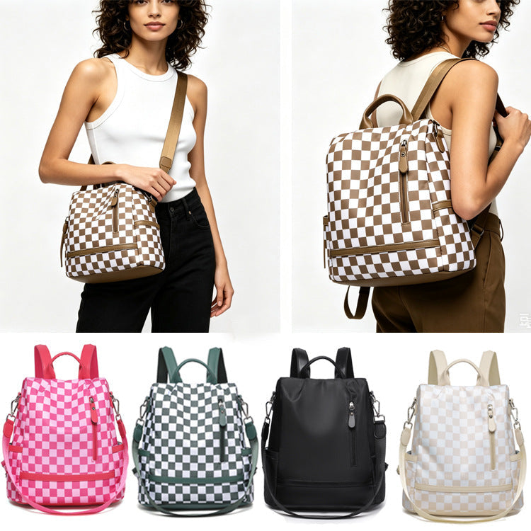 PREORDER: The Camden Check Backpack 6.22.26