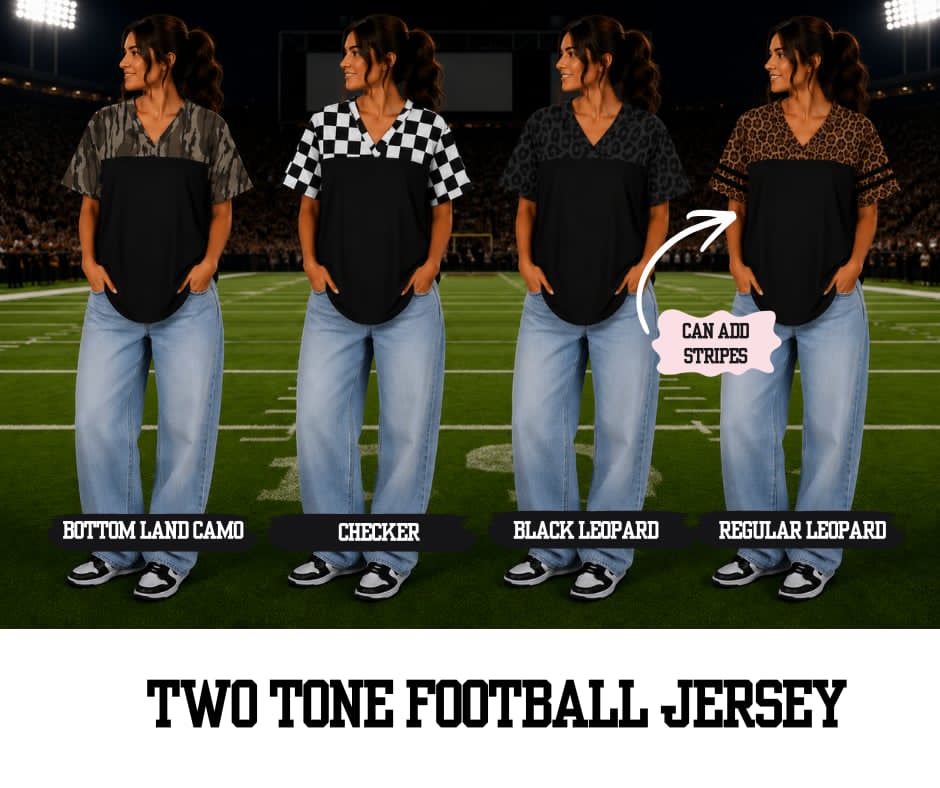 PREORDER: Custom Football Jersey 7.20.26