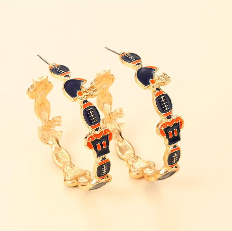 PREORDER: Game Day Hoop Earrings 8.3.26 OSYM