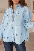PREORDER: Giselle High Quality Denim Shacket  8.24.26
