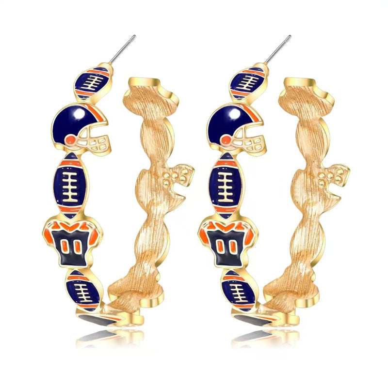 PREORDER: Game Day Hoop Earrings 8.3.26 OSYM