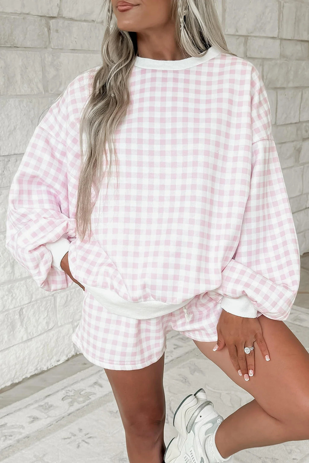 PREORDER: The Marlowe Gingham Lounge Set 8.3.26 osym