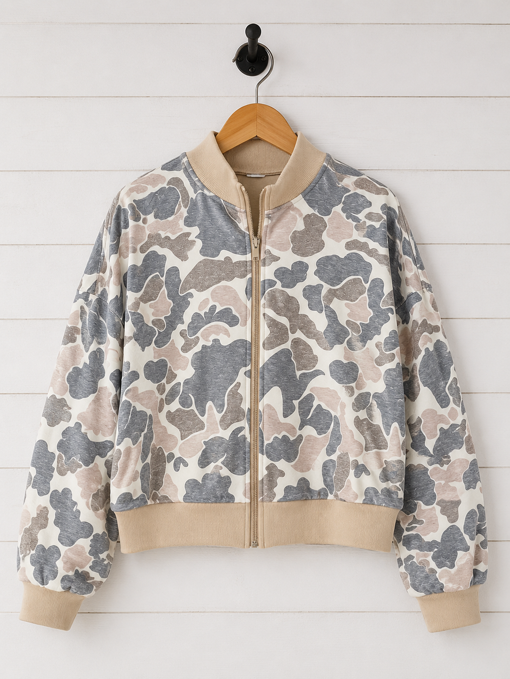 PREORDER: Camo Bomber Jacket  8.24.26 OSYM