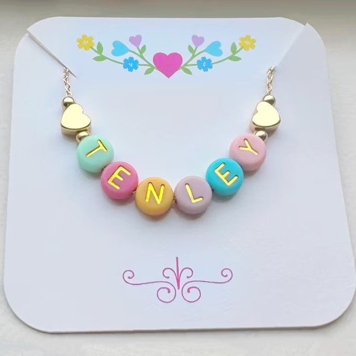 PREORDER: The Pastel Pop Name Necklace 8.3.26