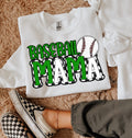 Baseball Mama Green