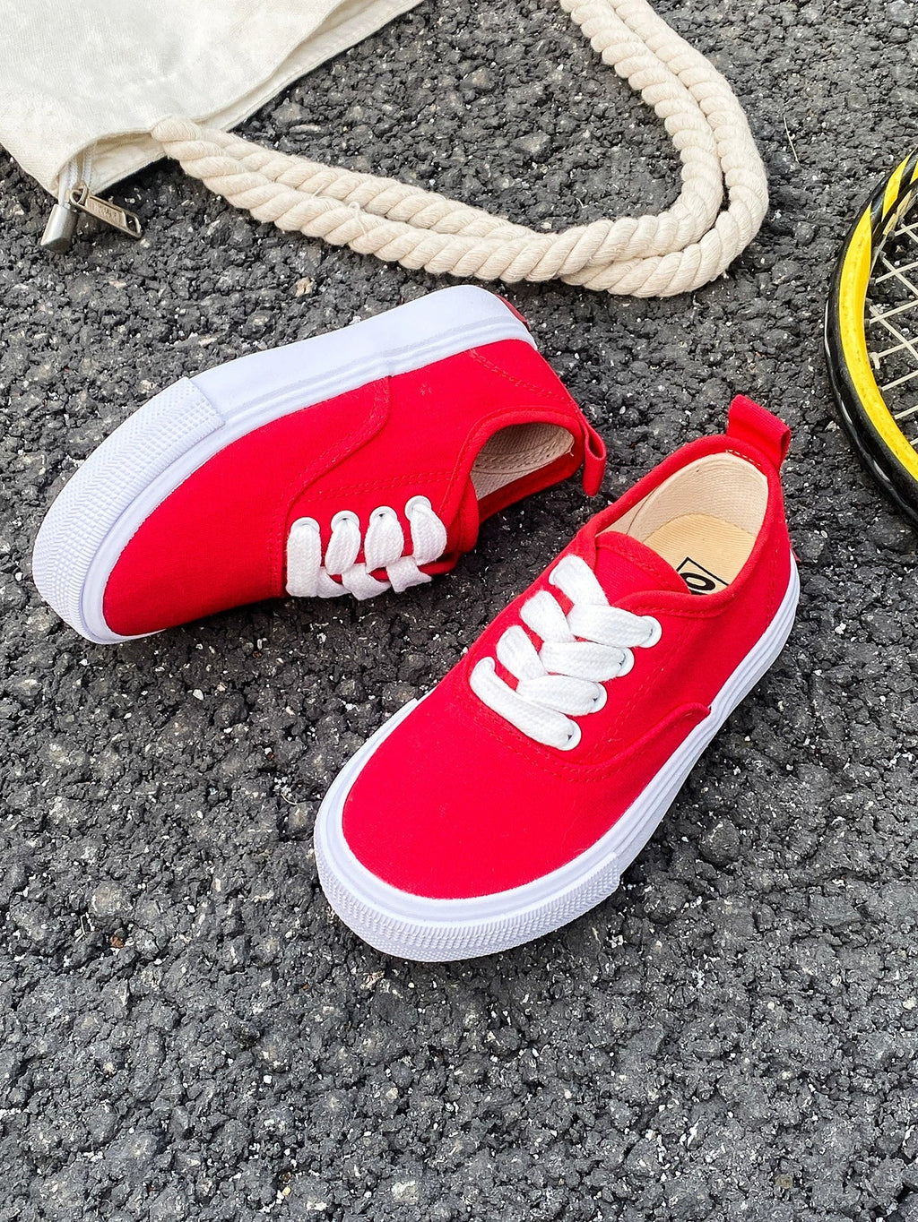 PREORDER: Kid's Canvas Lace-up Shoes  RERUN 7.20.26 osym