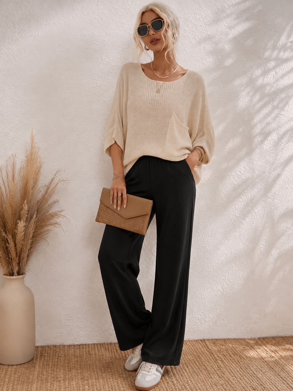 PREORDER: Wrenlee Boxy Lightweight Sweater  8.24.26