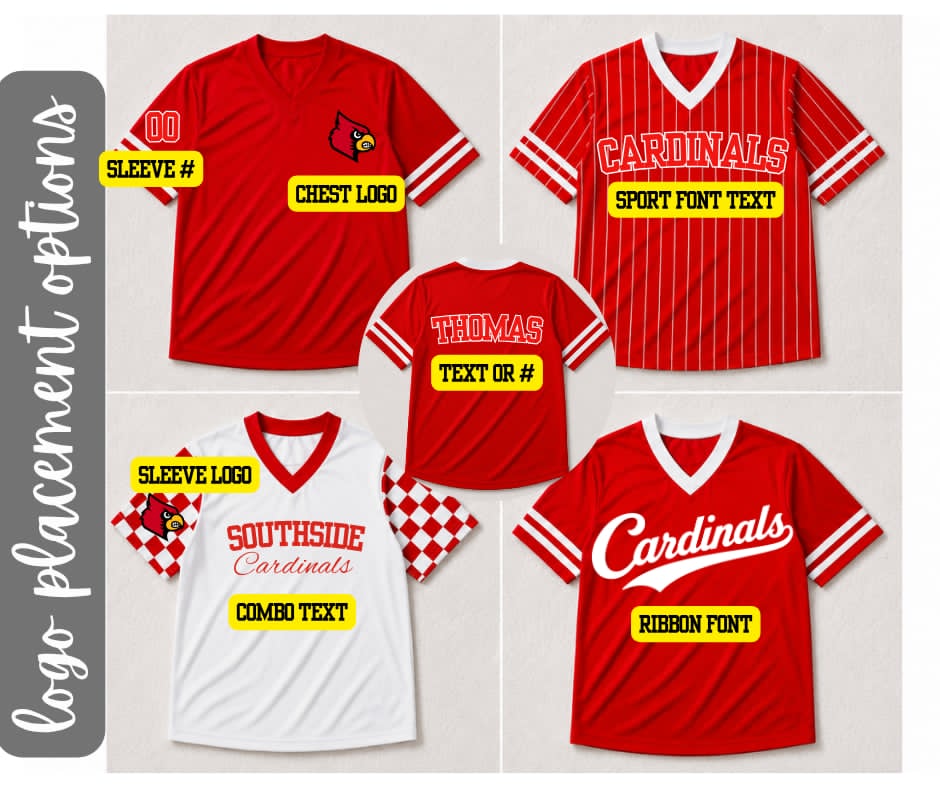PREORDER: Custom Football Jersey 7.20.26