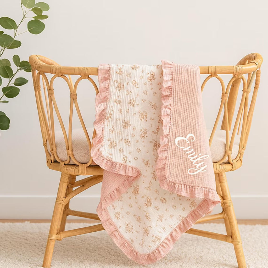 PREORDER: The Heirloom Ruffle Blanket 8.24.26 OSYM