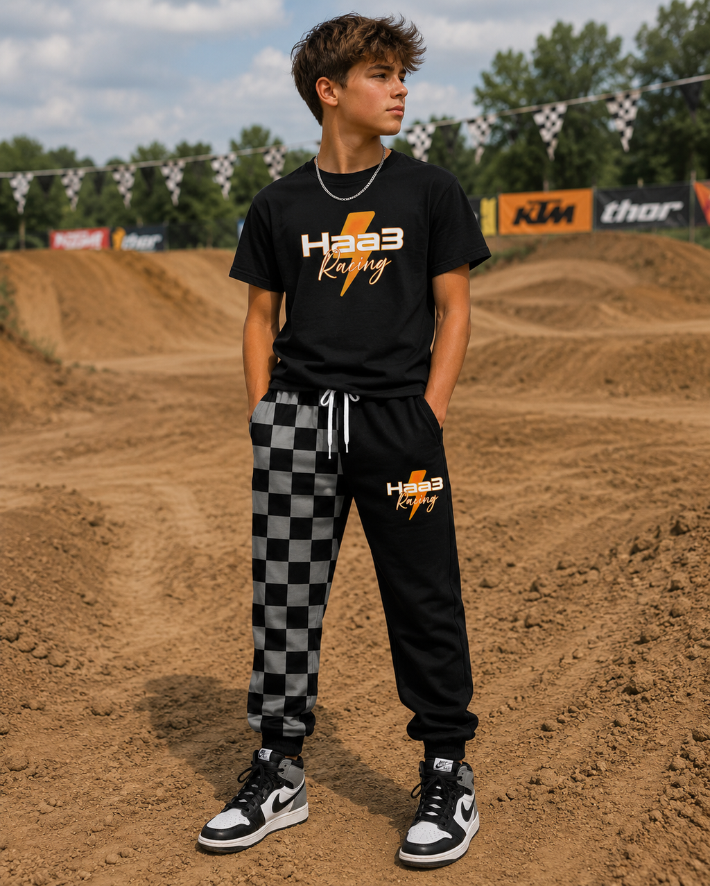 PREORDER: Custom Split Side Joggers 7.6.26 OSYM