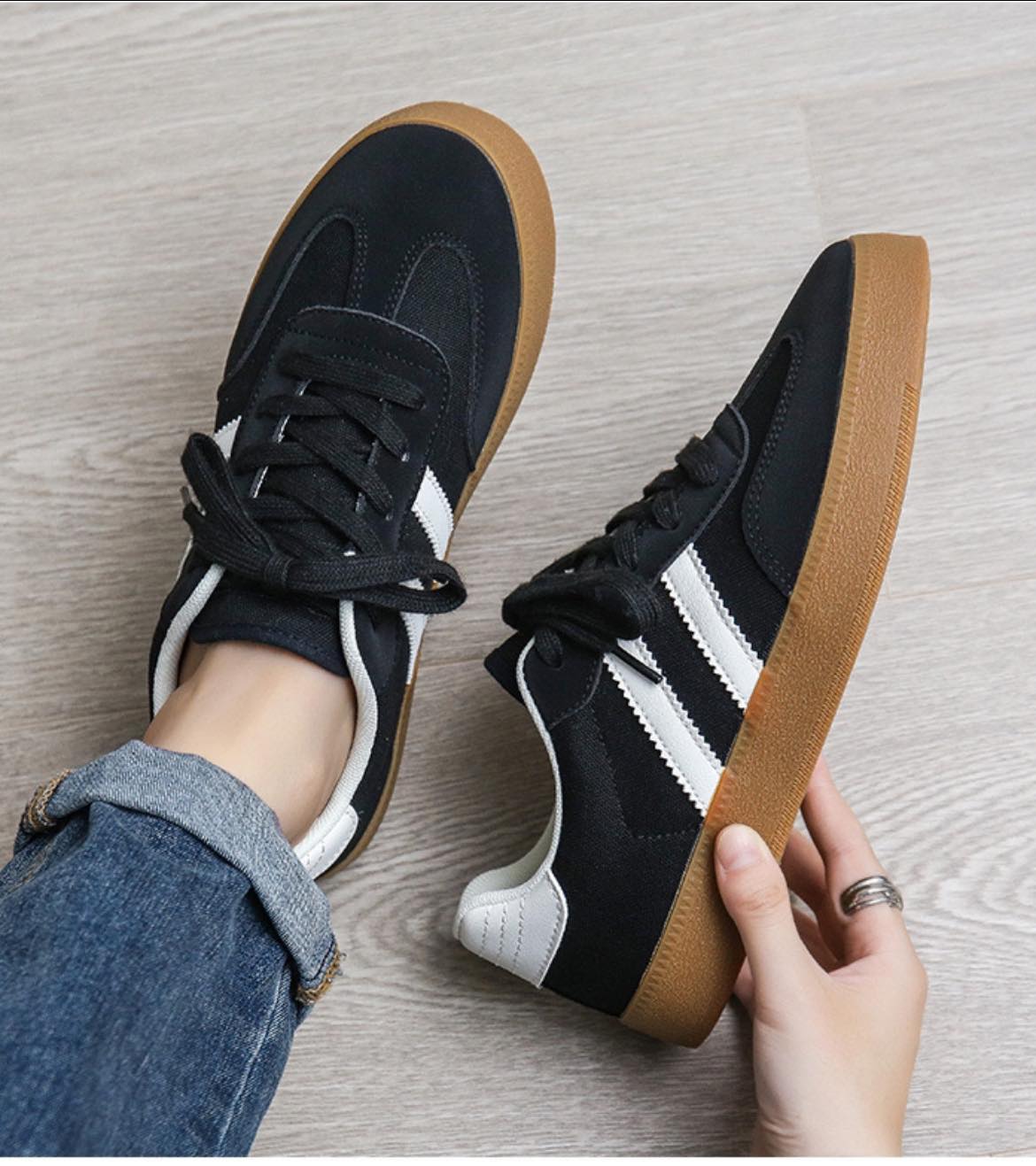 PREORDER: Re-Run Stripe Sneaker- Adult   8.24.26