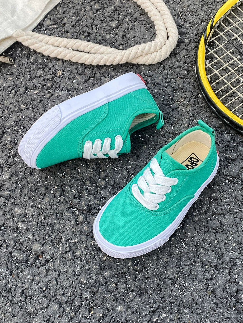 PREORDER: Kid's Canvas Lace-up Shoes  RERUN 7.20.26 osym