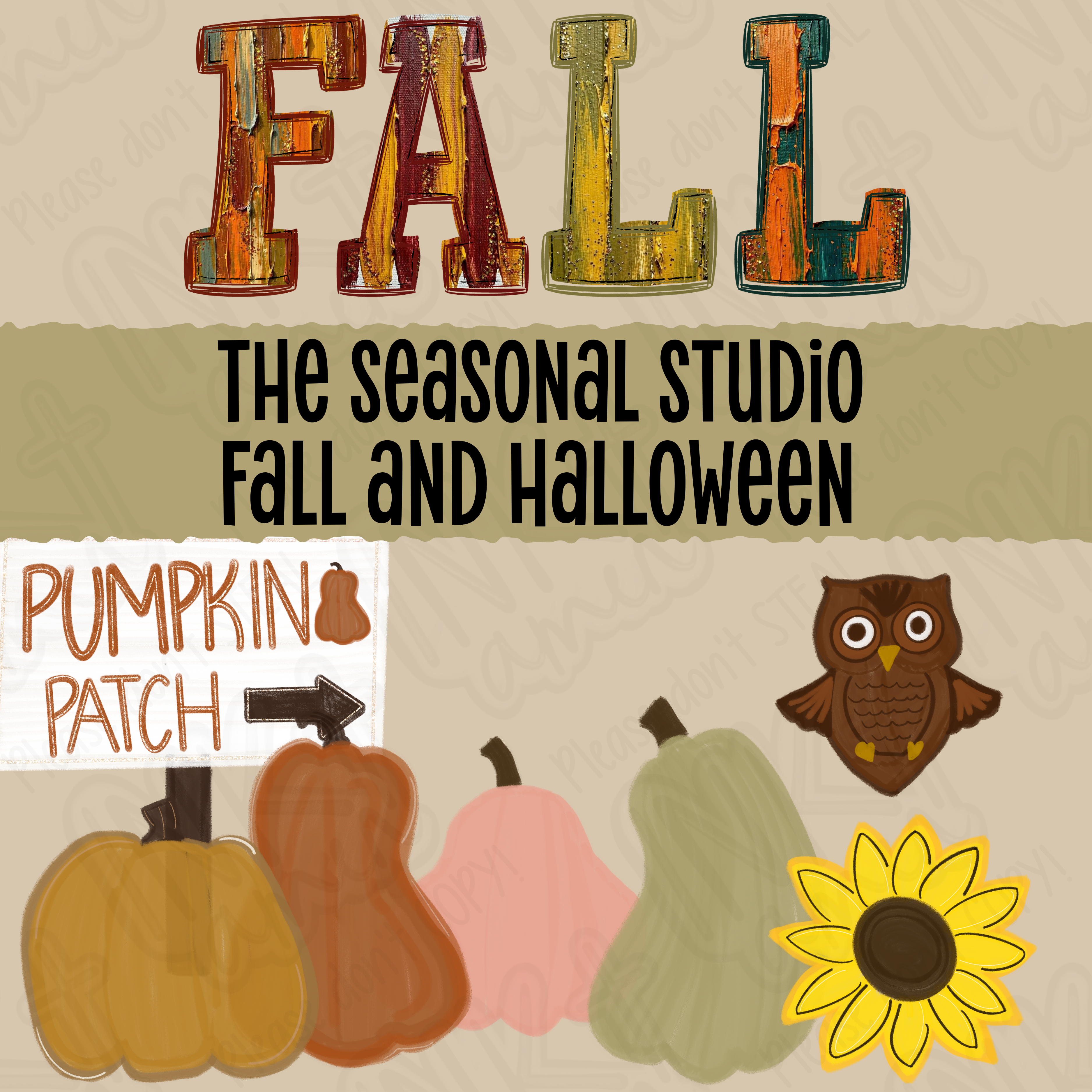 Seasonal Studio Fall and Halloween Collab