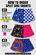 PREORDER: Split Side Shorts (Fully Custom) RERUN 7.20.26