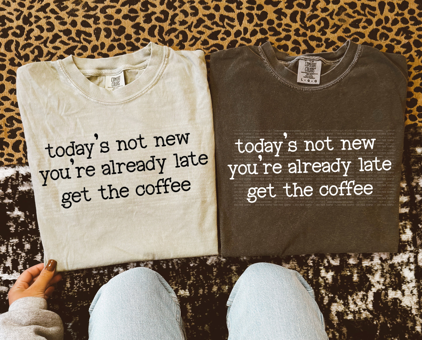 Today is not new drink the coffee