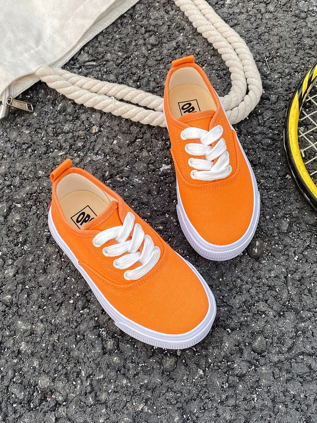 PREORDER: Kid's Canvas Lace-up Shoes  RERUN 7.20.26 osym
