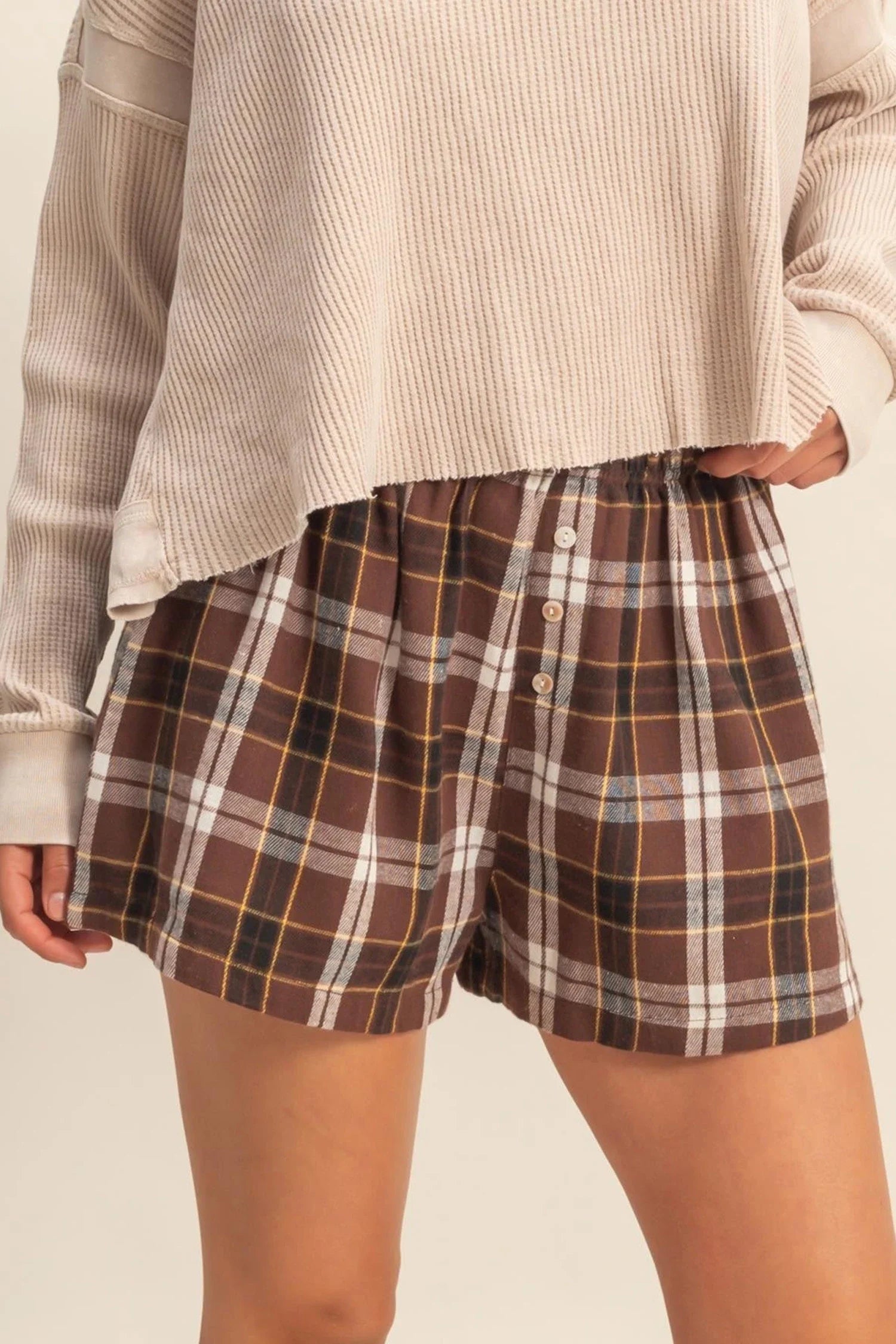 PREORDER: Tattersall shorts  7.6.26