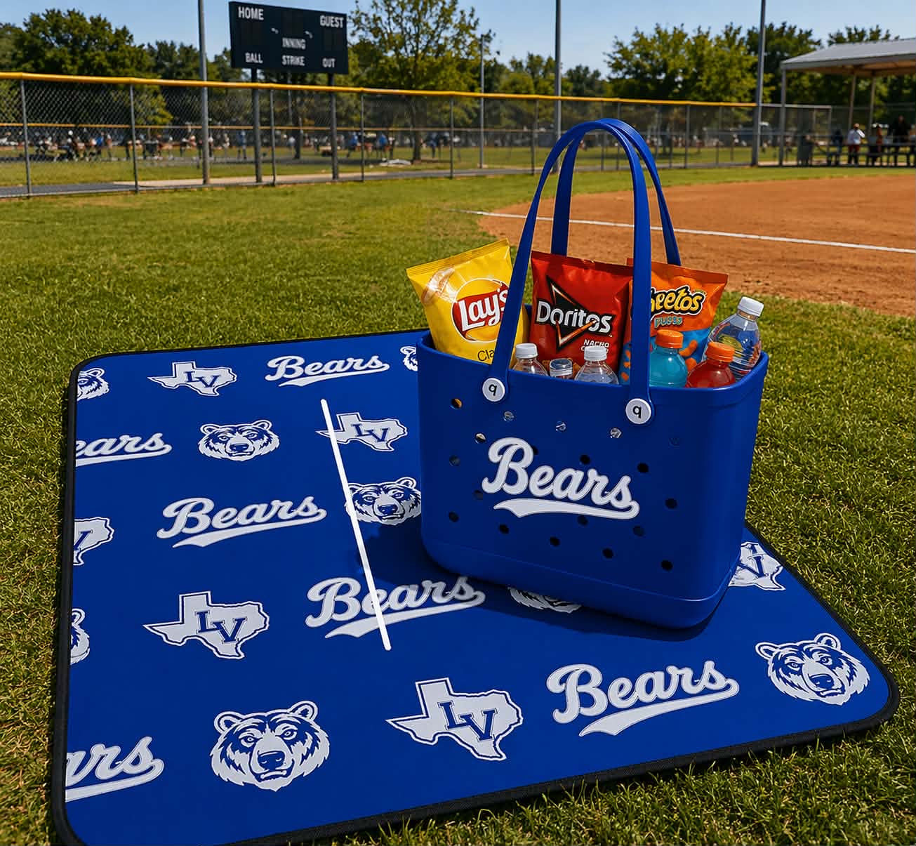 PREORDER: Custom Picnic & Play Mat (Seamless Design)  7.6.26 osym