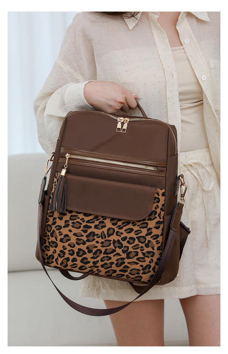 PREORDER: Two Tone Leopard Backpacks  8.24.26 OSYM