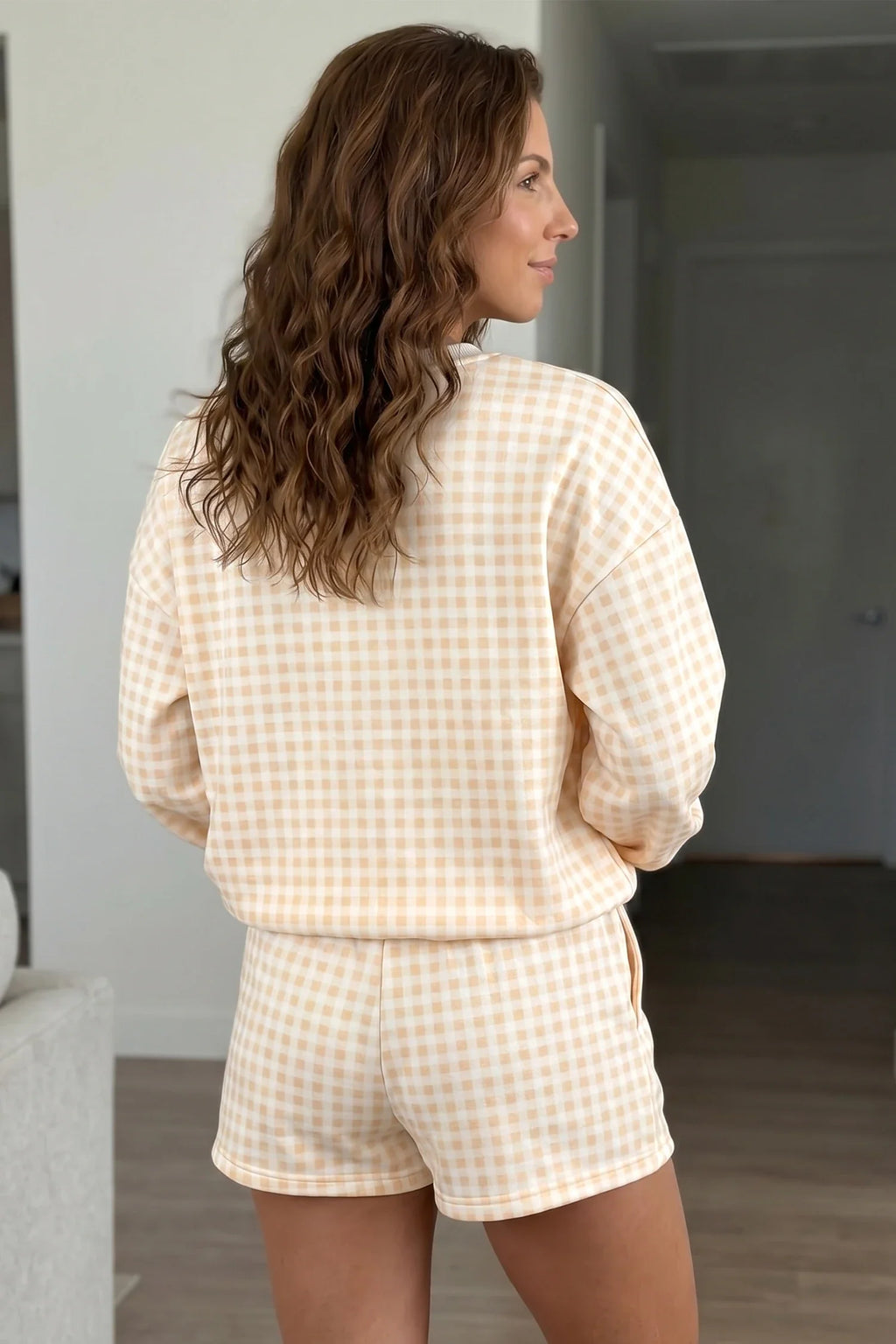 PREORDER: The Marlowe Gingham Lounge Set 8.3.26 osym