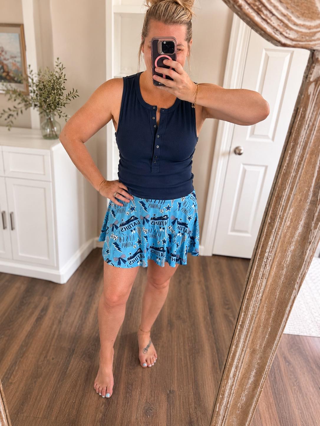 PREORDER: Custom Athletic Flowy Skort RERUN (Seamless Design) 6.8.26