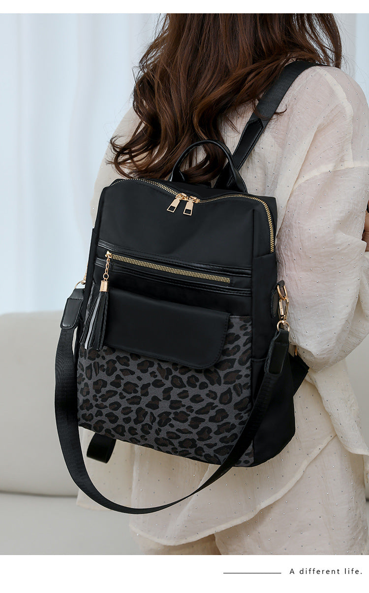 PREORDER: Two Tone Leopard Backpacks  8.24.26 OSYM