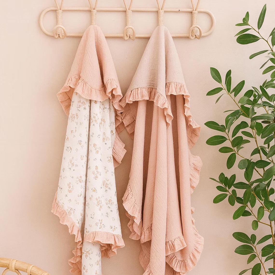 PREORDER: The Heirloom Ruffle Blanket 8.24.26 OSYM