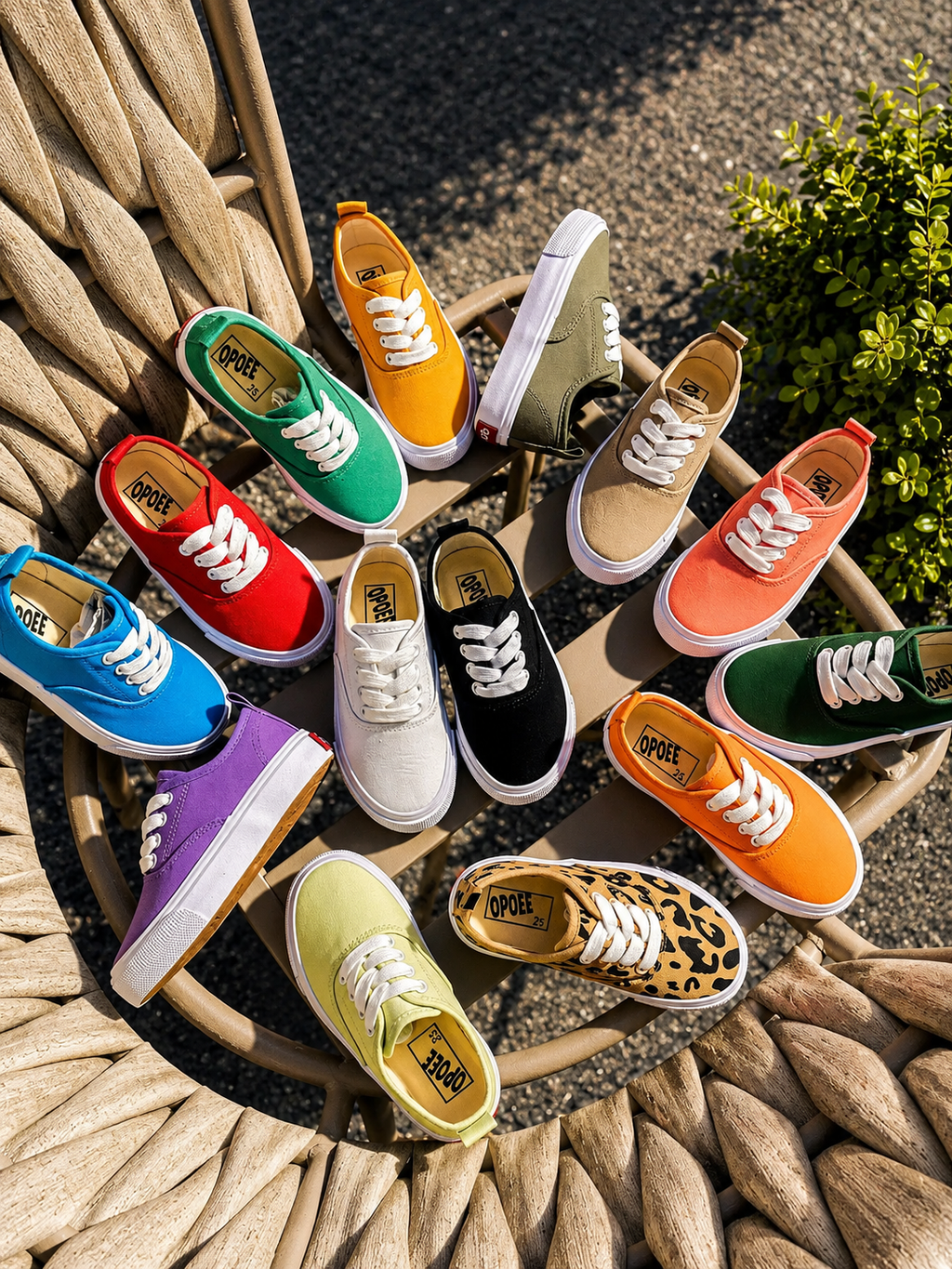 PREORDER: Kid's Canvas Lace-up Shoes  RERUN 7.20.26 osym