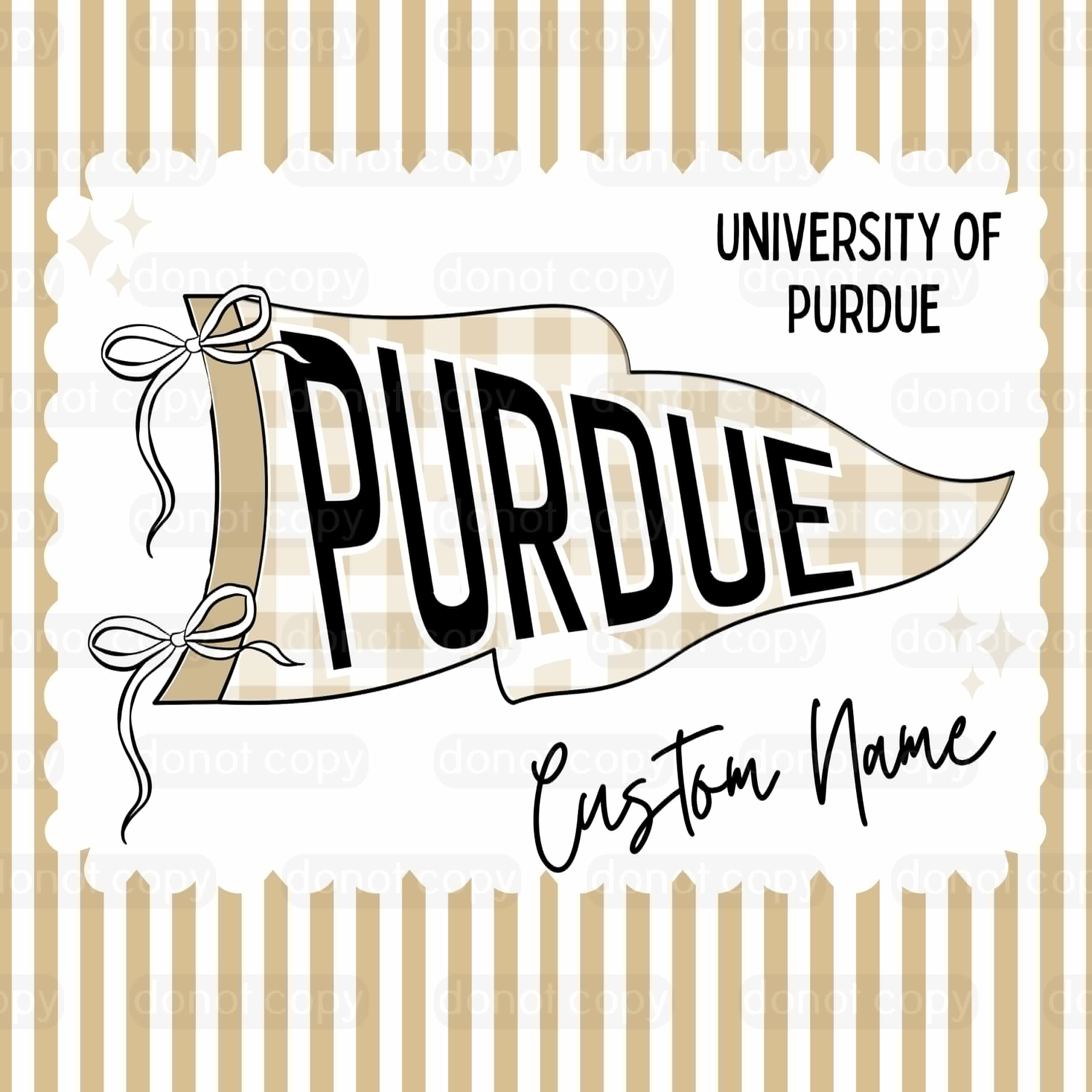 PREORDER: Custom Pennant Flag Pillowcase  7.6.26