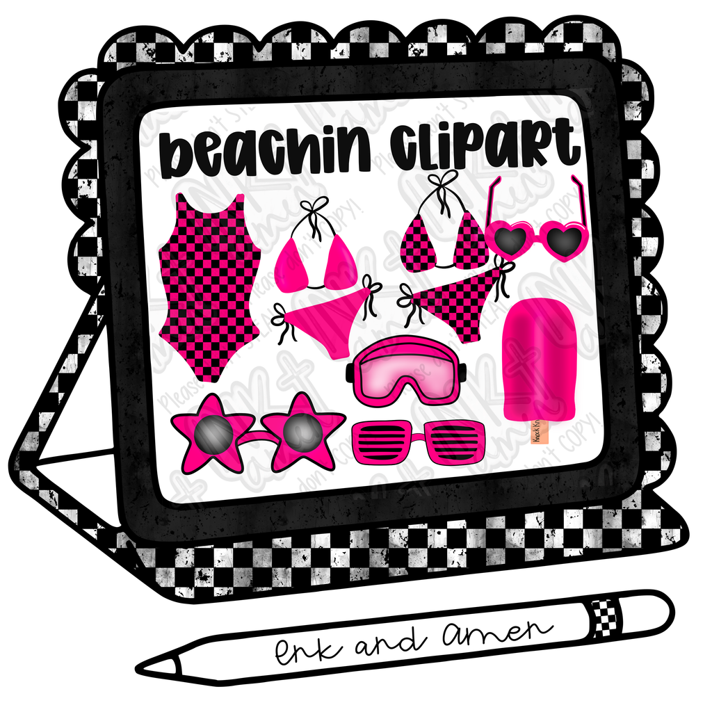 Beachin Clipart