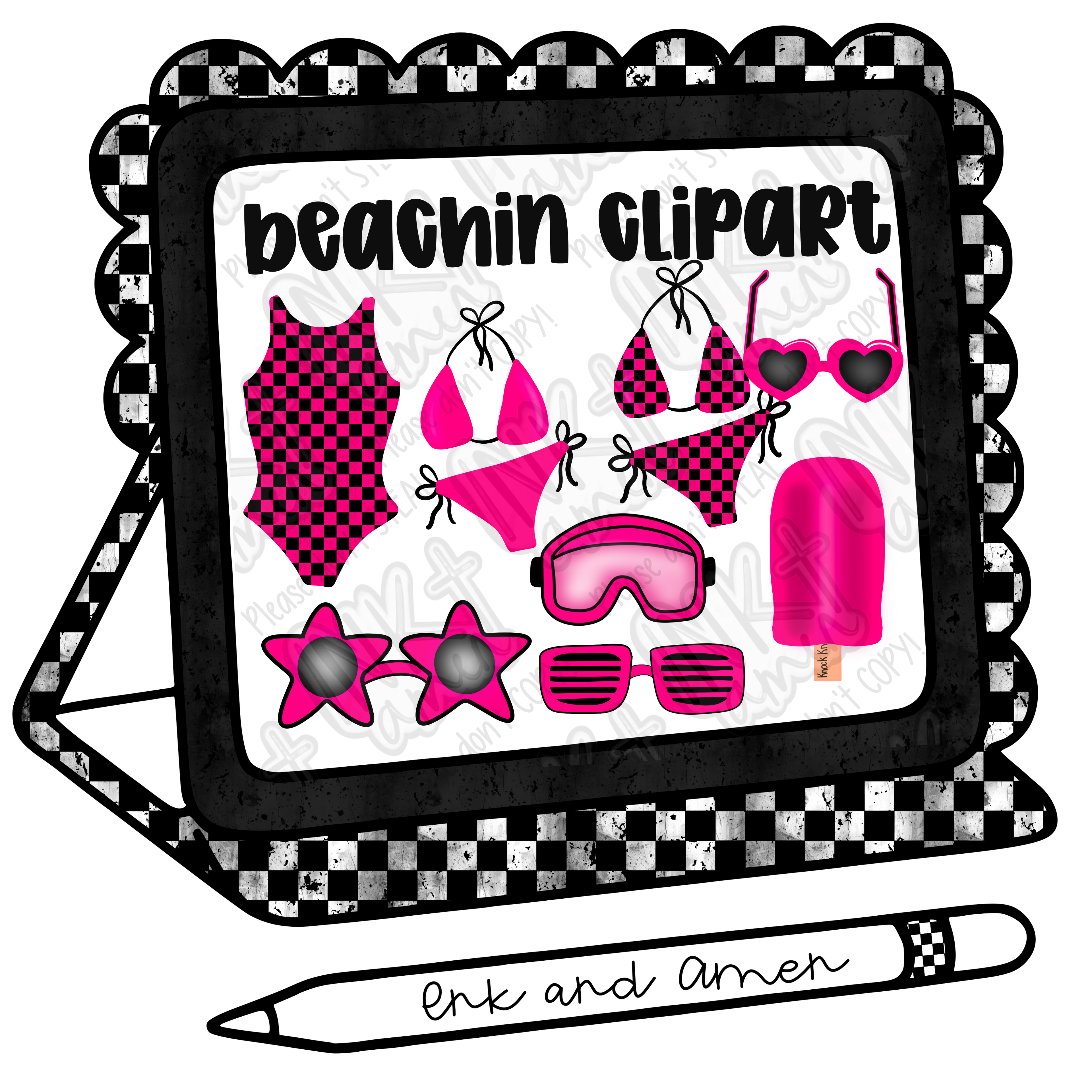 Beachin Clipart