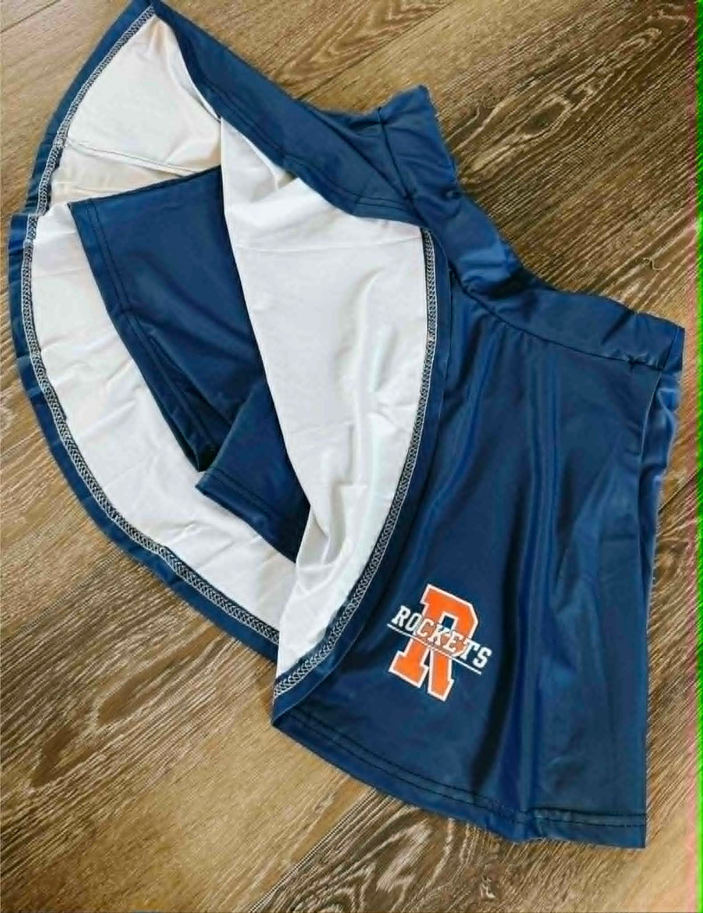 PREORDER: Custom Athletic Flowy Skort RERUN (Solid Color + Logo) 6.8.26