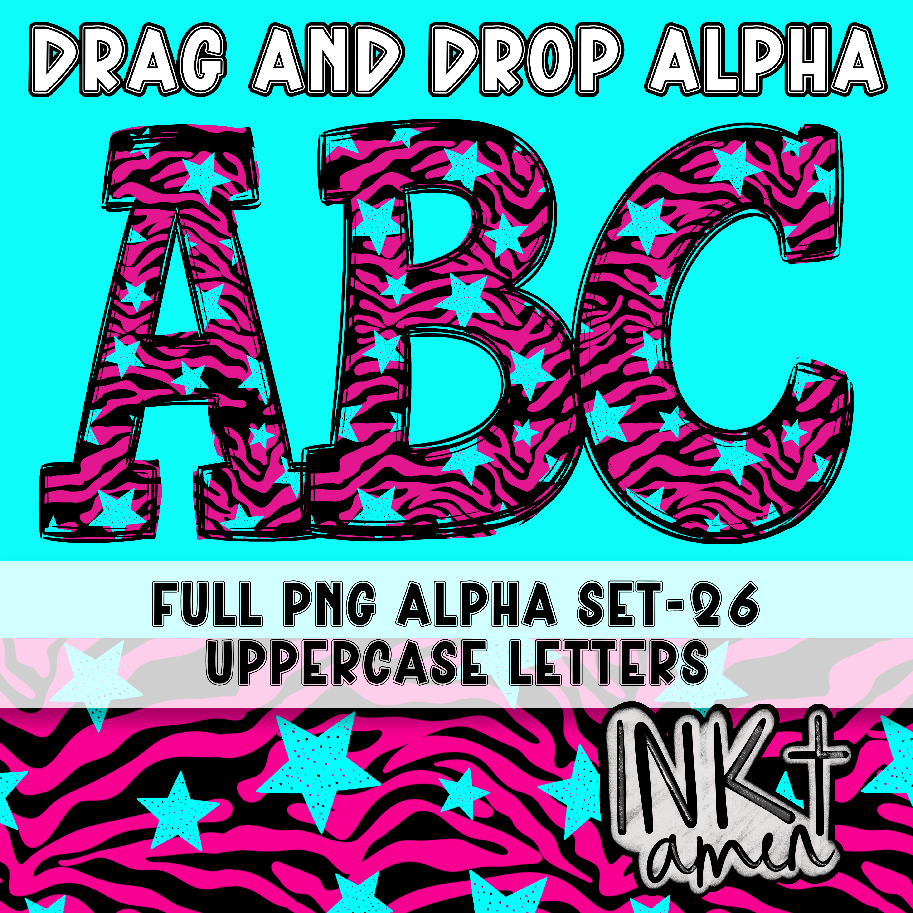 Pink Zebra Star Alpha