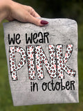 We Wear Pink in October