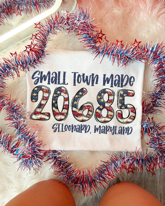 Personalized zip code png