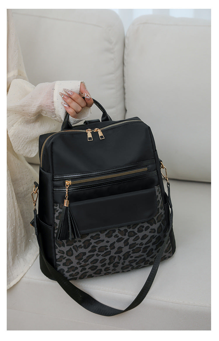 PREORDER: Two Tone Leopard Backpacks  8.24.26 OSYM