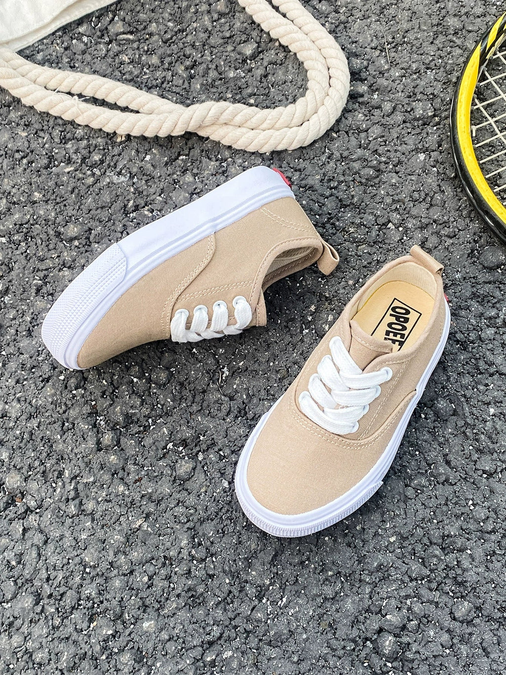 PREORDER: Kid's Canvas Lace-up Shoes  RERUN 7.20.26 osym
