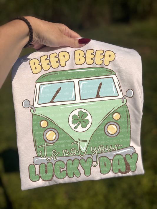 Beep beep it’s not your lucky day