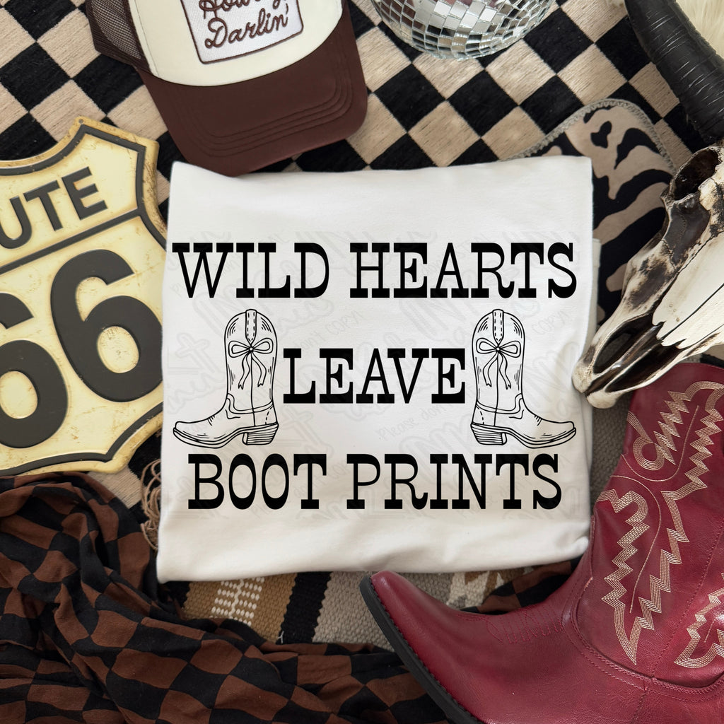 Wild Hearts Leave Boot Prints
