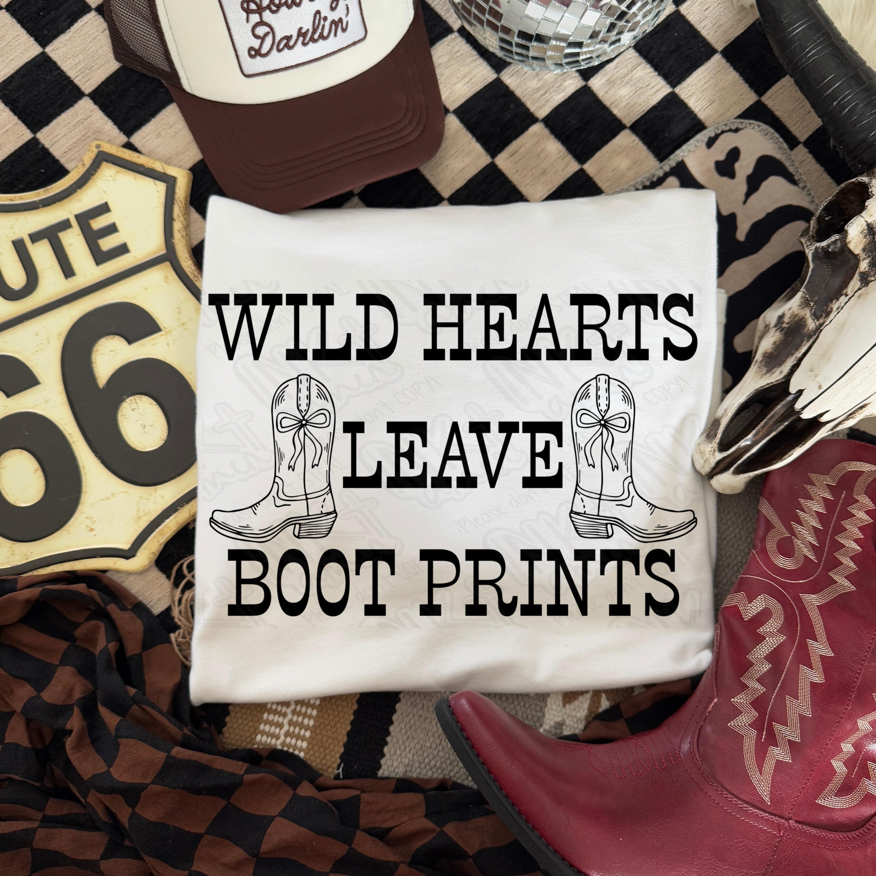 Wild Hearts Leave Boot Prints
